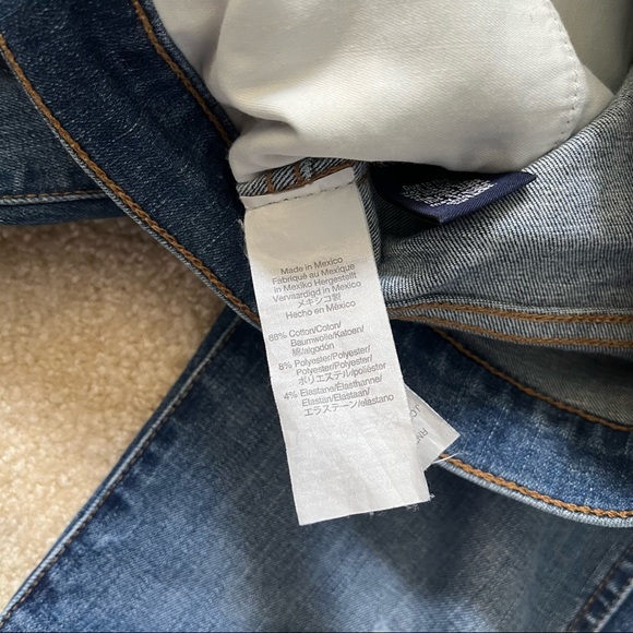 Madewell Pants Womens 25 Distressed Blue Step Hem Denim High Rise Skinny Jeans - Picture 10 of 10